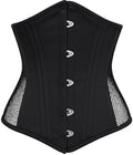 Double Steel Boned Waist Trainer Corset for Women | Underbust Mesh Cincher | Shapewear, Slimming & Posture Support