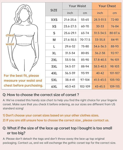 Black Underbust Corset | Steel Boned Waist Trainer | Slimming & Posture Support