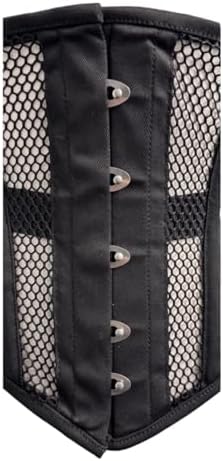 Steel Boned Underbust Corset – Mesh Waist Trainer for Women | Tummy Control Shapewear, Slimming & Posture Support